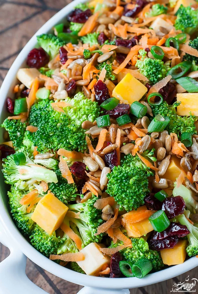 سالاد کلم بروکلي و هويج